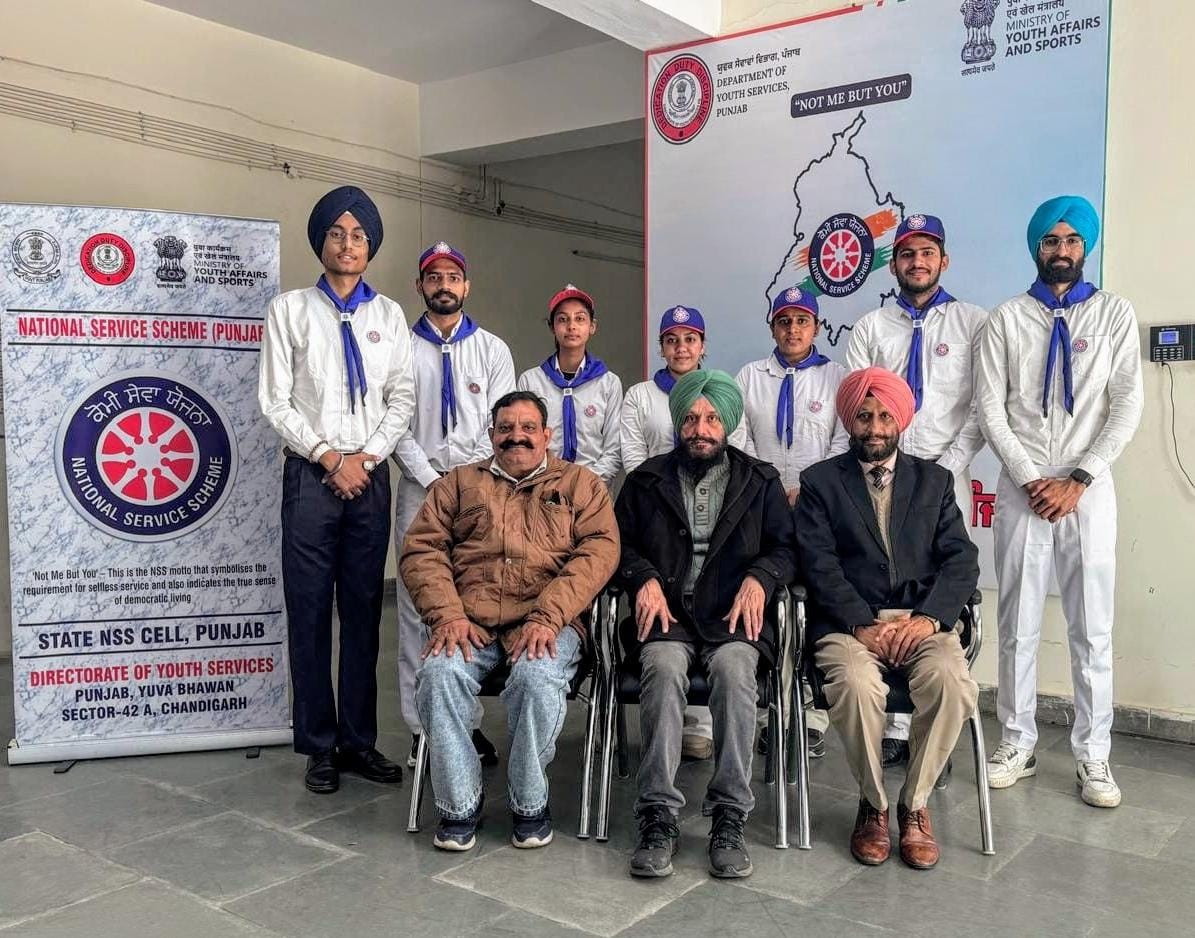 ਗਣਤੰਤਰ ਦਿਵਸ ਪ੍ਰੇਡ ਸਮਾਰੋਹ (ਨਵੀਂ ਦਿੱਲੀ) ਵਿਖੇ ਵਿਸ਼ੇਸ਼ ਮਹਿਮਾਨ ਦੇ ਤੌਰ ਤੇ ਭਾਗ ਲੈਣਗੇ ਪੰਜਾਬ ਦੇ 8 ਐਨ.ਐਸ.ਐਸ. ਵਲੰਟੀਅਰ।
